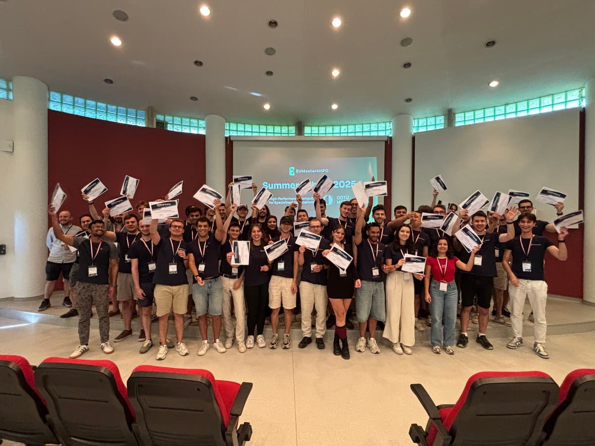 HPC for Specialised Applications Summer School event snapshot